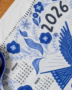 Gingiber Tea Towel 2026 Calendar Outlet