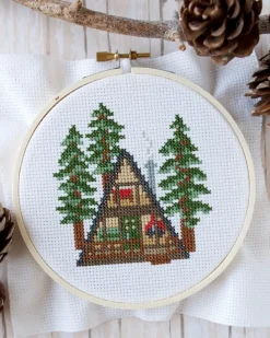 The Stranded Stitch Cross Stitch Kit A-Frame New