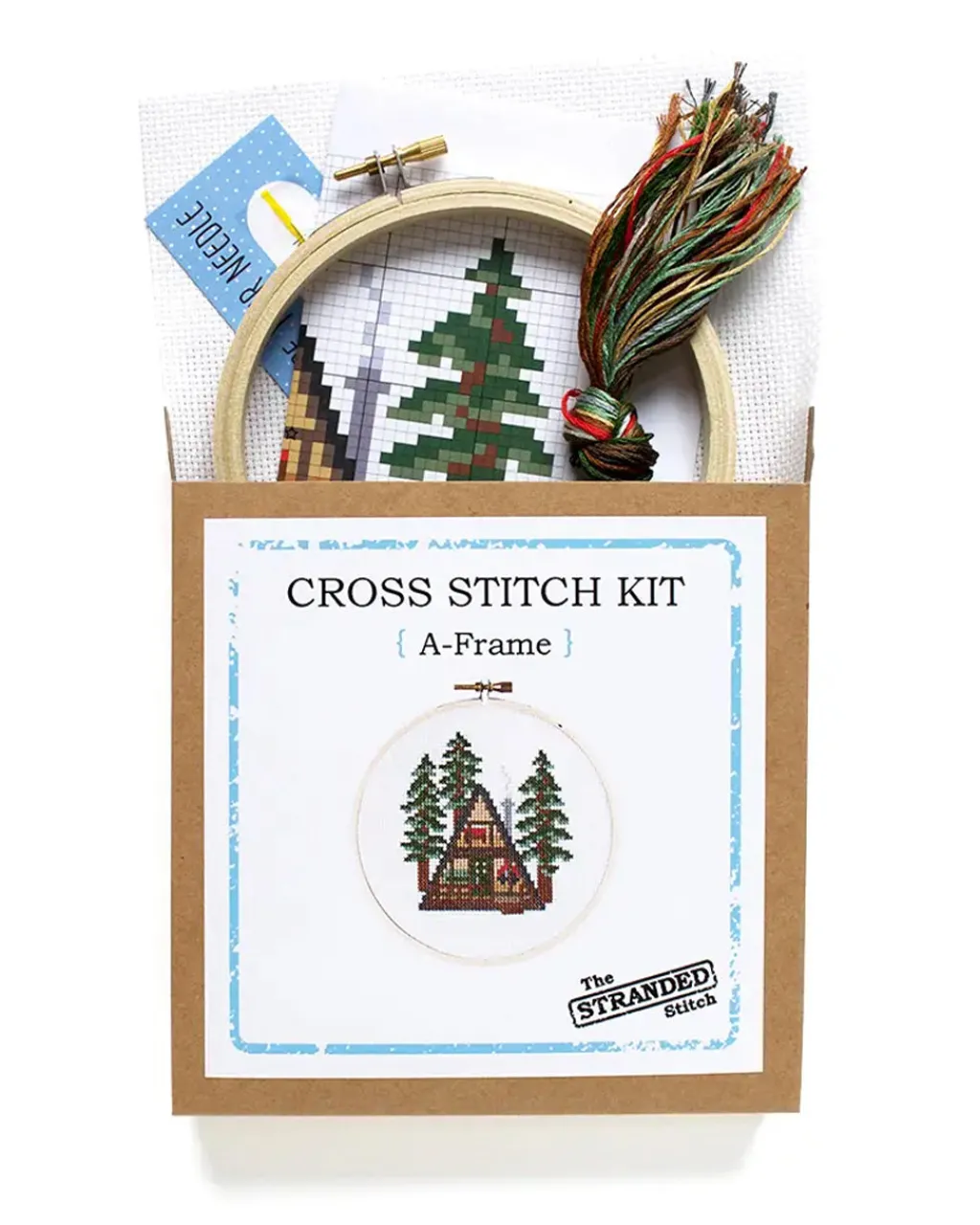The Stranded Stitch Cross Stitch Kit A-Frame New
