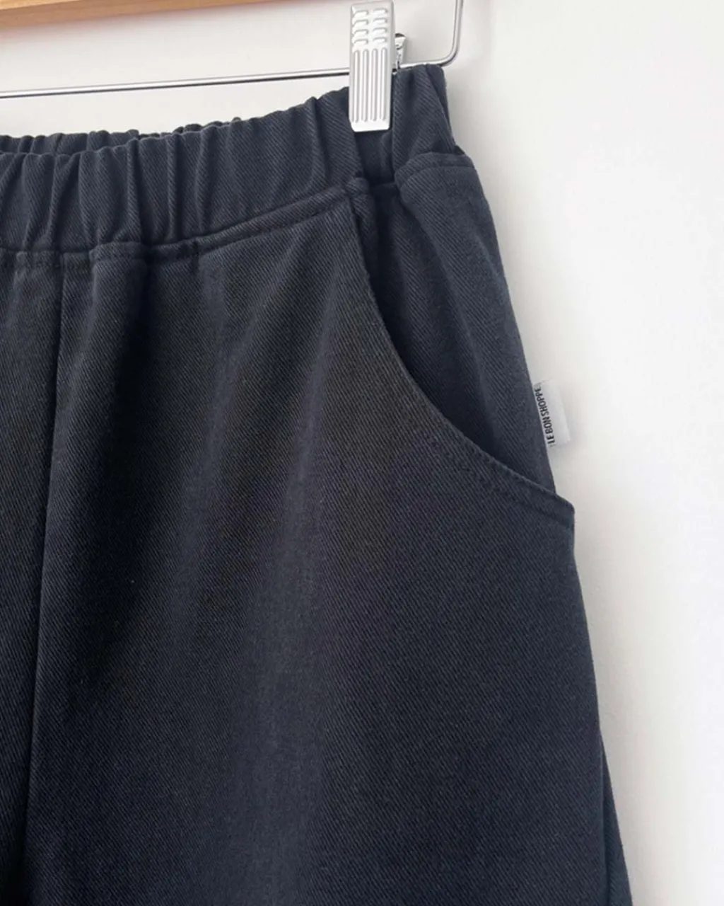 Le Bon Shoppe Arc Pants - Black Canvas Sale