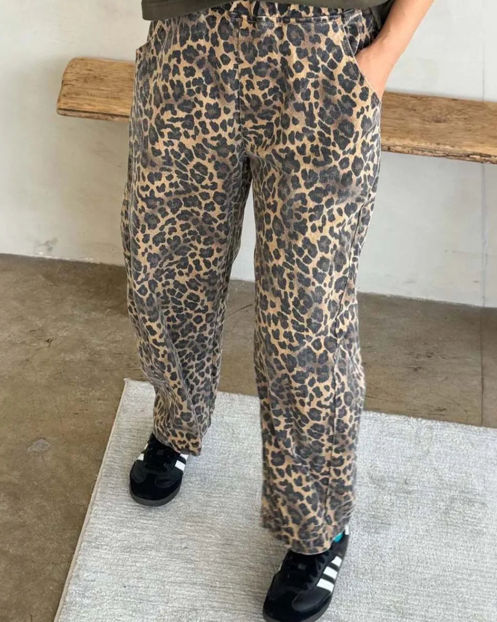 Le Bon Shoppe Arc Pants - Leopard New