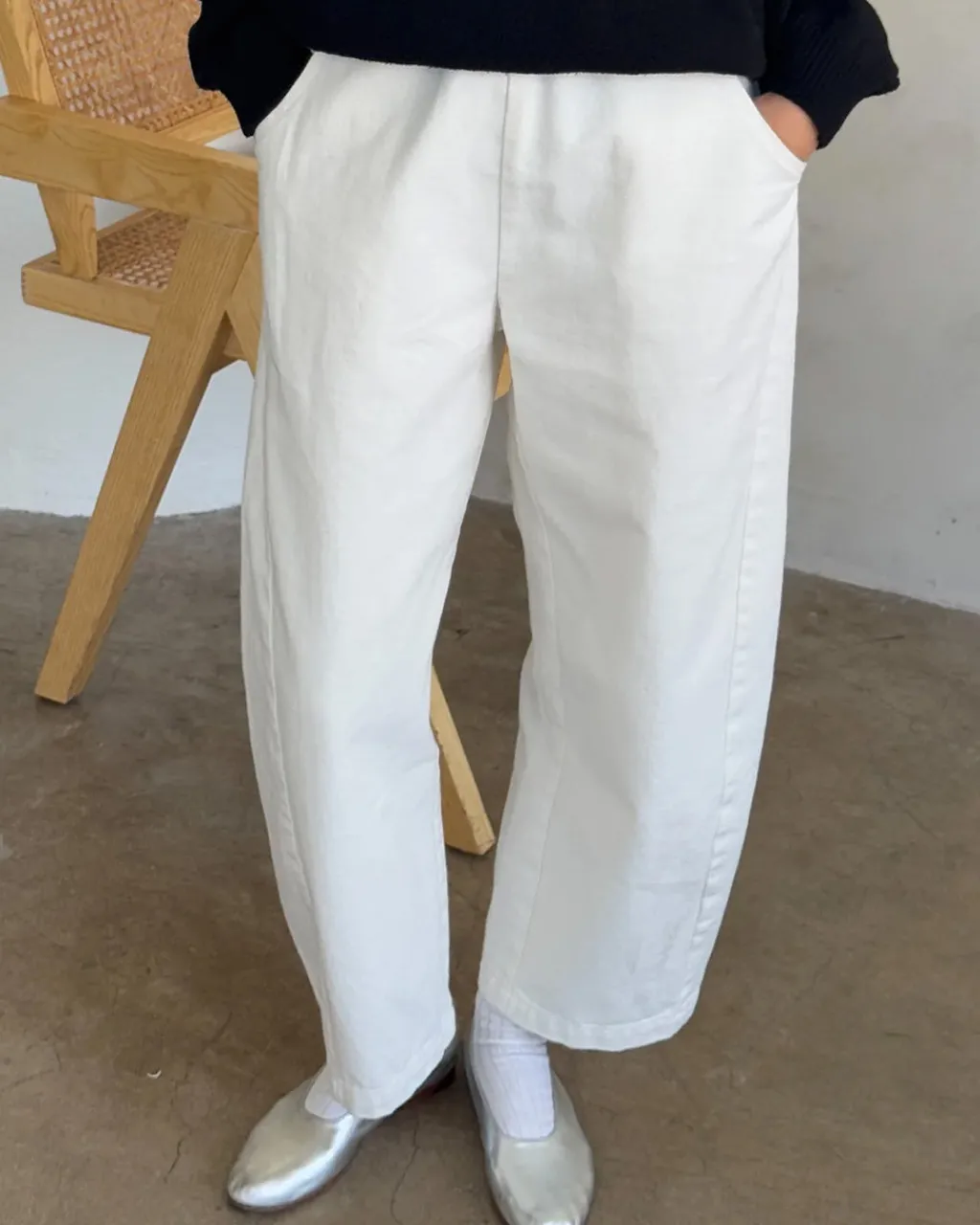 Le Bon Shoppe Arc Pants - Milk Outlet