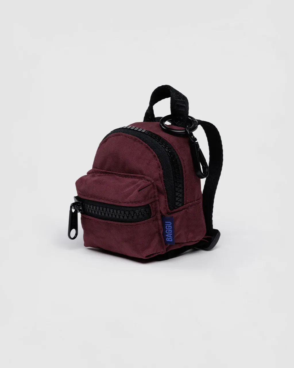 Baggu Backpack Charm - Mahogany Discount