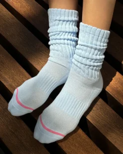 Le Bon Shoppe Ballet Socks - Baby Blue Sale