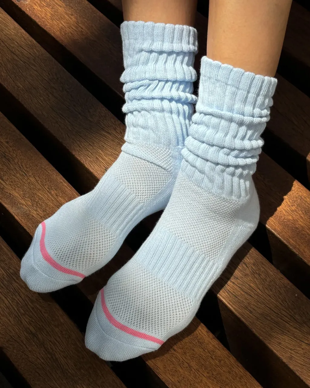 Le Bon Shoppe Ballet Socks - Baby Blue Sale