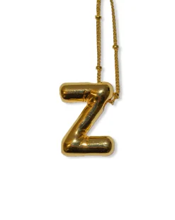 LA Blonde Balloon Initial Necklace Outlet