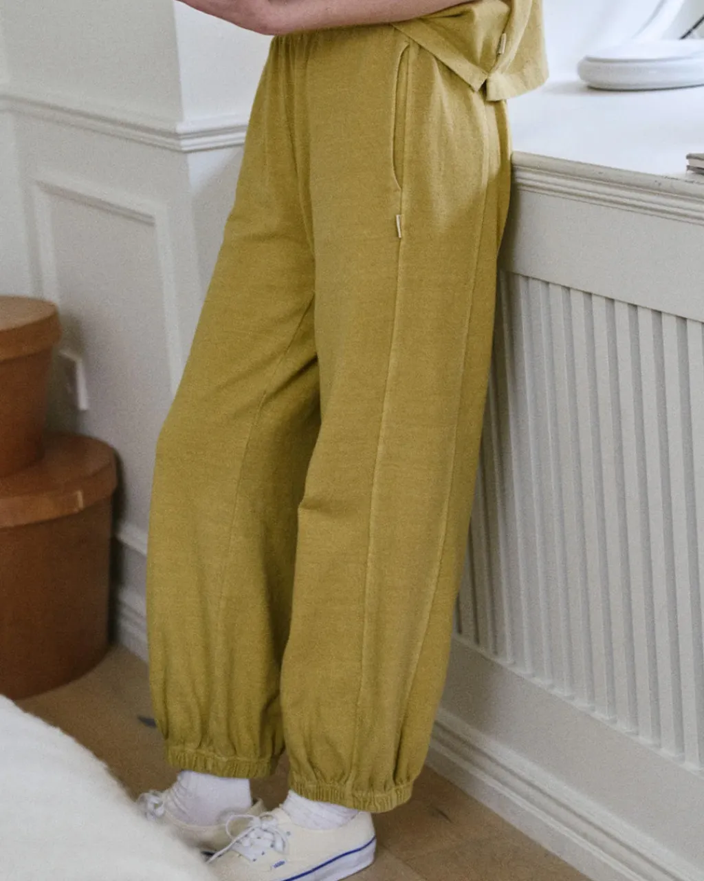 Le Bon Shoppe Balloon Pants - Ochre Hot