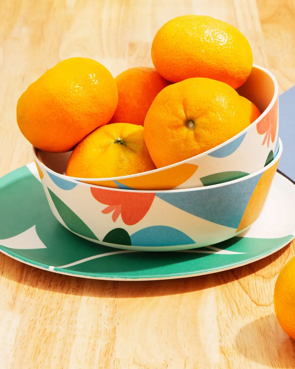 Poketo Bamboo Bowl Set - Flora Sale