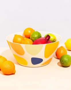 Poketo Bamboo Serving Bowl - Pebbles Clearance