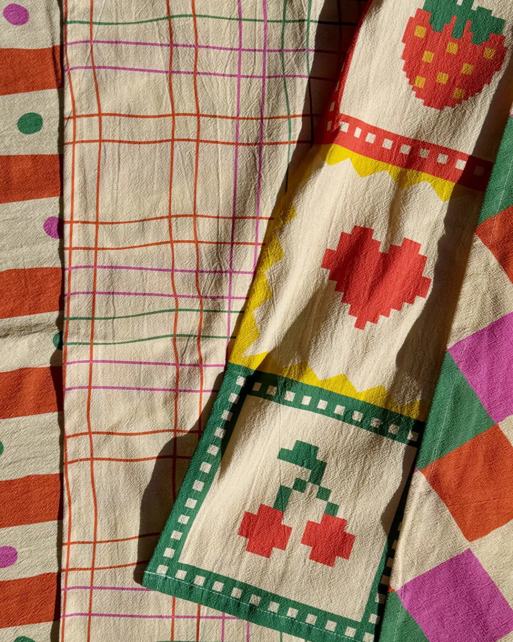 ban.do x Julie Peach ban.do Tea Towel Quilt