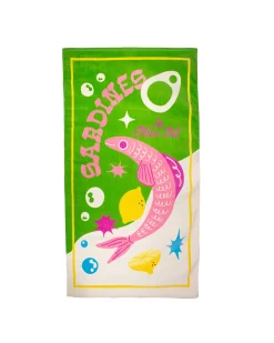 ban.do Beach Please! Giant Towel - sardines Hot