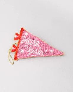 ban.do Beaded Ornament - Heck Yeah Best