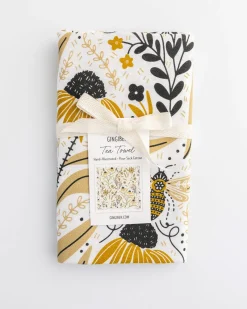 Gingiber Tea Towel Bee Garden New