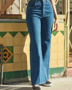 Mollusk Bella Jeans - Dark Indigo Online