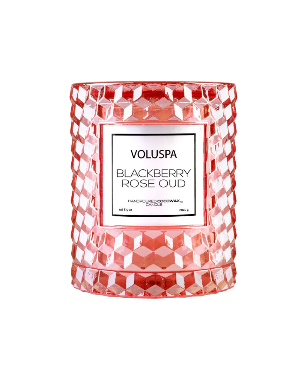 Voluspa Cloche Candle Blackberry Rose Oud Hot
