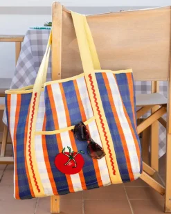 Talking Tables USA Bon Appétit Recycled Plastic Tote Bag - Tomato Best