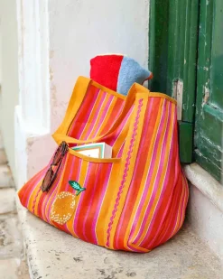 Talking Tables USA Bon Appétit Recycled Plastic Tote Bag - Lemon Sale