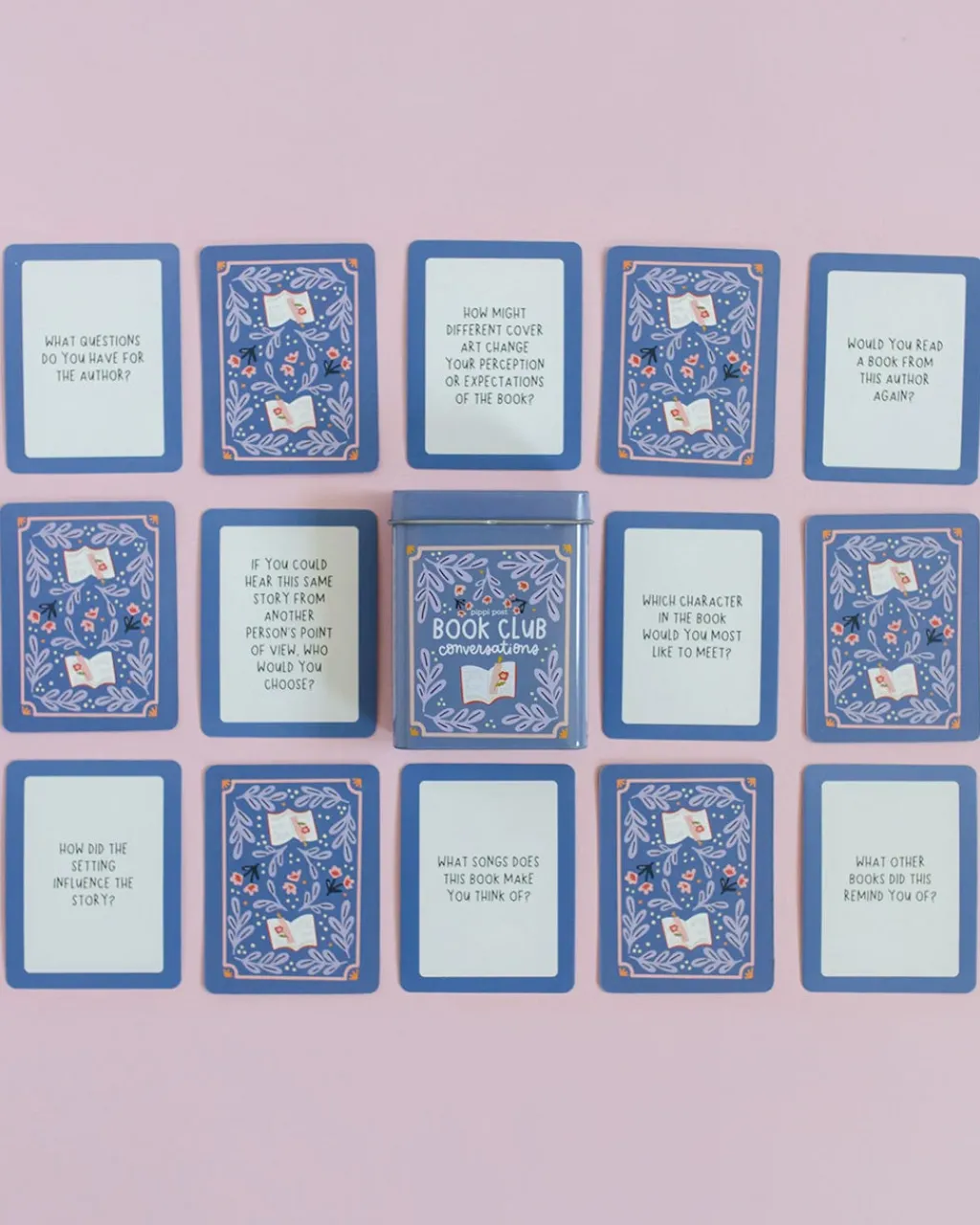 Pippi Post Book Club Reading Conversation Cards