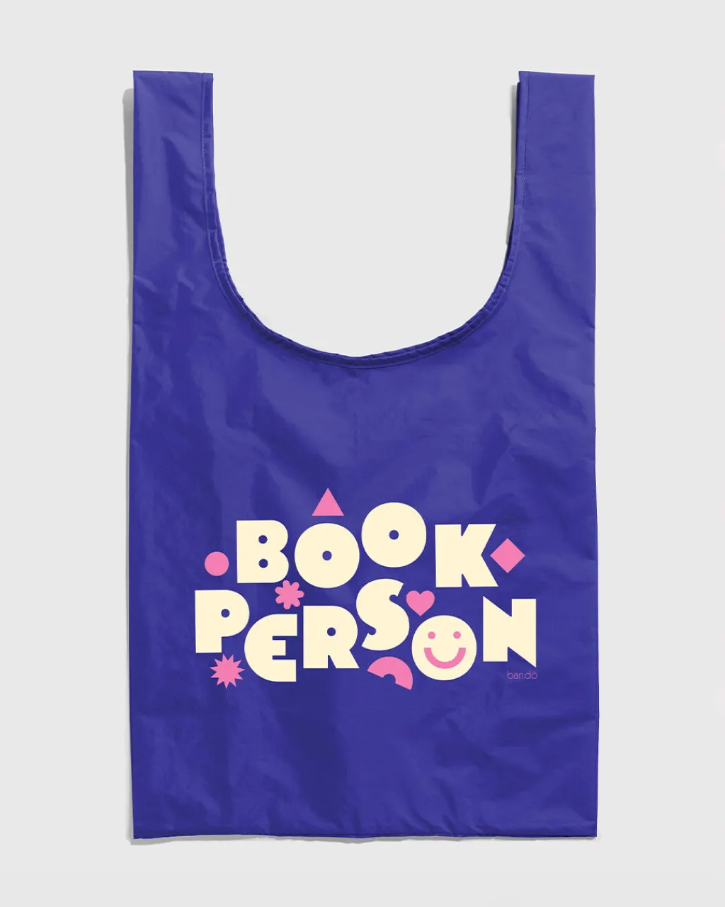 Baggu for ban.do Book Person Standard Baggu - Cobalt Book Person Cobalt Best