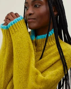Dr. Bloom Boom Boom Cardigan - Pistachio Clearance