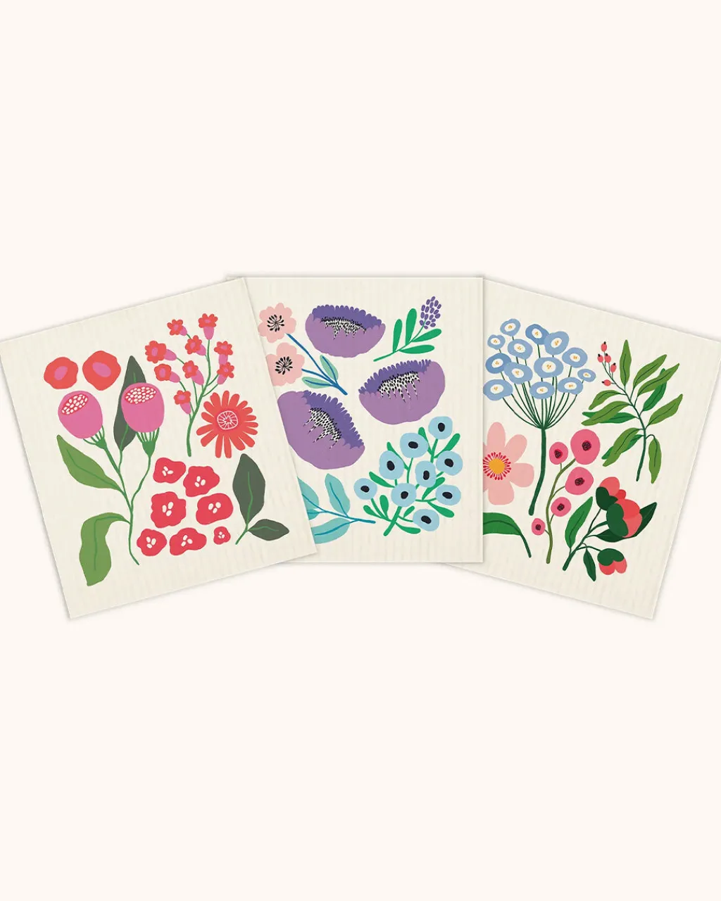 Studio Oh! Botanical Bliss Do-It-All Dishcloths Sale