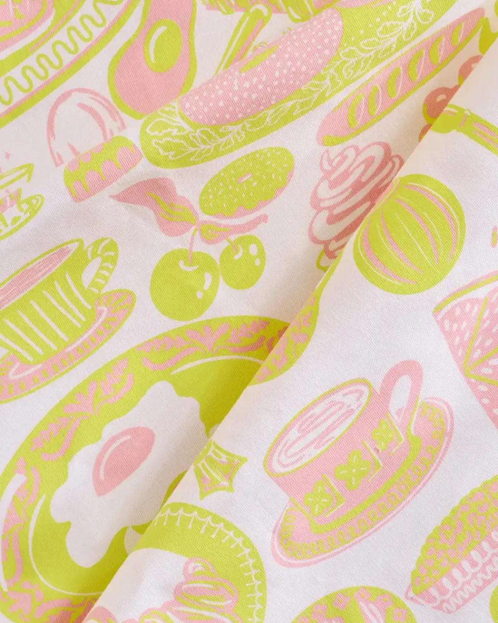 One & Only Paper Cotton Tea Towel Breakfast Lovers Discount