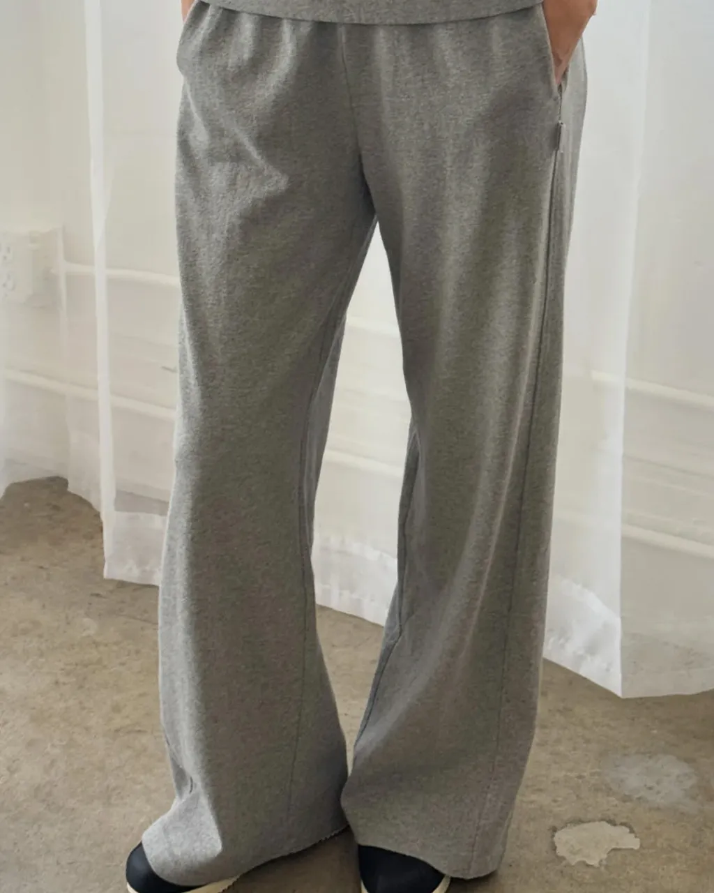 Le Bon Shoppe Breezy Pants - Heather Grey Best