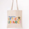 ban.do Canvas Tote Bag - I 'Break' For Little Libraries Outlet