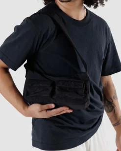 Baggu Cargo Shoulder Bag - Black Outlet