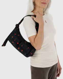 Baggu Cargo Shoulder Bag - Painted Wildflower Clearance