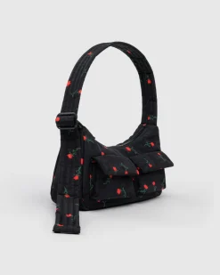 Baggu Cargo Shoulder Bag - Painted Wildflower Clearance