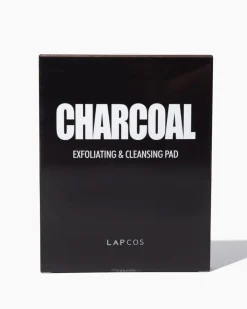 Lapcos Charcoal Exfoliating + Cleansing Pads - Set Of 5 New
