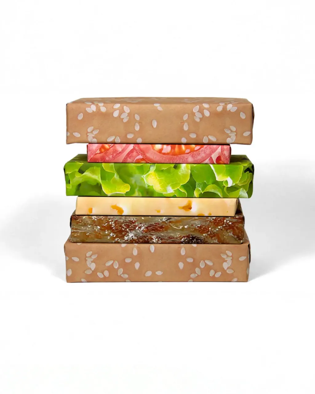 Gift Couture Wrapping Paper Set Cheeseburger Online