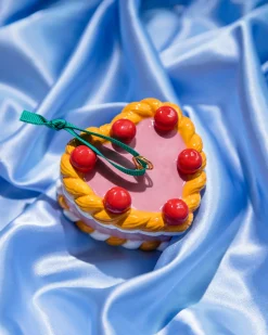 ban.do Cherry Cake Ornament Heart Cake Hot