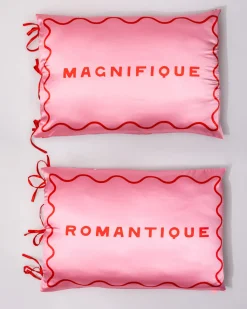 ban.do Cherry Lips Pillowcase Set New