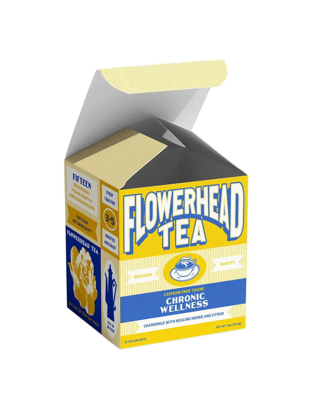 Flowerhead Tea Tea Bags Chronic Wellness Clearance
