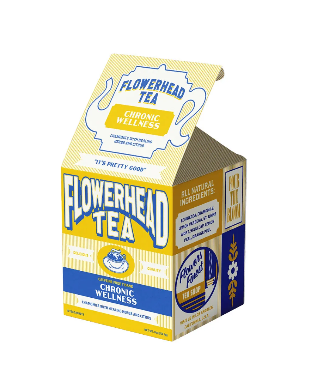 Flowerhead Tea Tea Bags Chronic Wellness Clearance