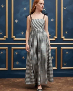Sister Jane Cindy Check Midi Dress Discount
