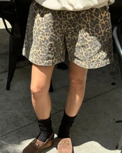Le Bon Shoppe City Shorts - Leopard Online