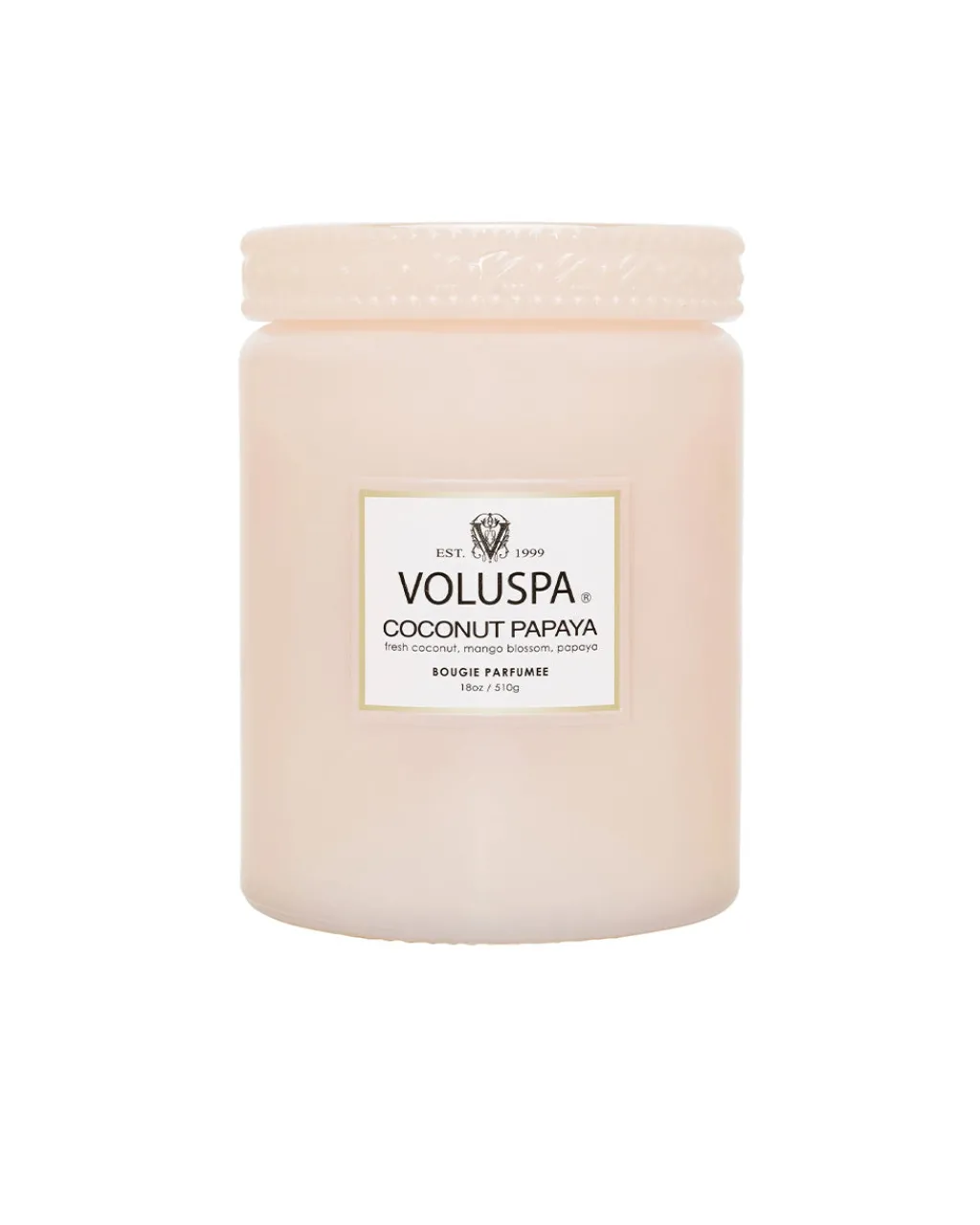 Voluspa Coconut Papaya Large Jar Candle New