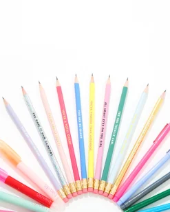 ban.do Compliment Pencil Set - Assorted Set of Ten Compliments Assorted Discount
