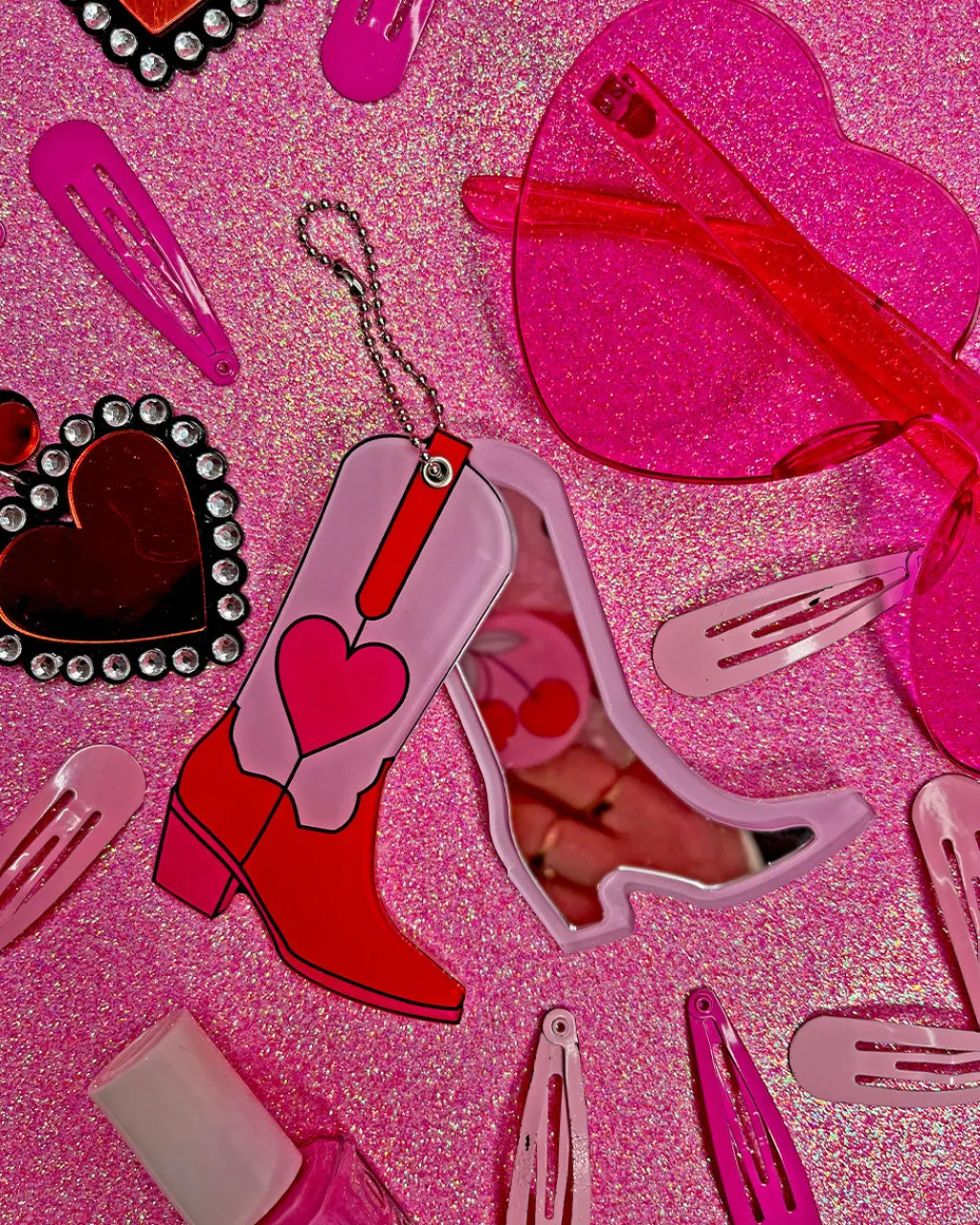 A Shop of Things Cowboy Boot Mirror Hot