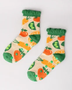 ban.do Cozy Grip Socks - Veggies New