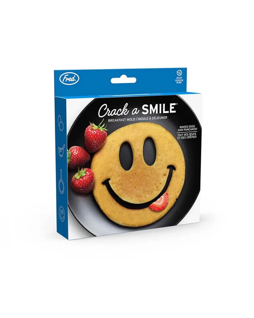 Fred & Friends Crack A Smile Breakfast Mold Hot