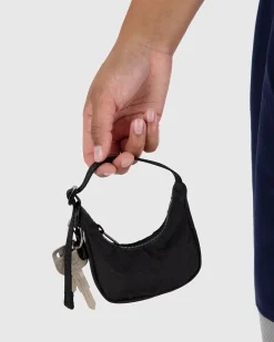 Baggu Crescent Bag Charm - Black Discount