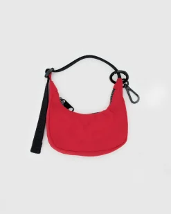 Baggu Crescent Bag Charm - Candy Apple New