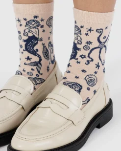 Baggu Crew Socks - Mermaid Discount