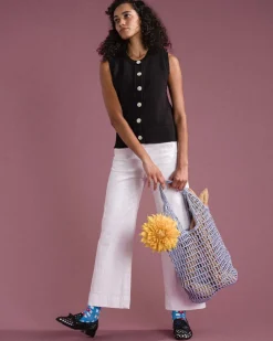 Hansel From Basel Crochet Bag - Fog New