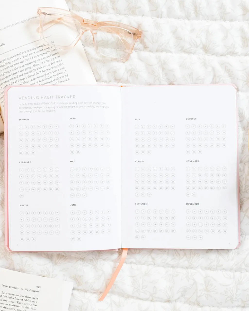 Cultivate What Matters Cultivated Reading Journal - Blush Blooms New