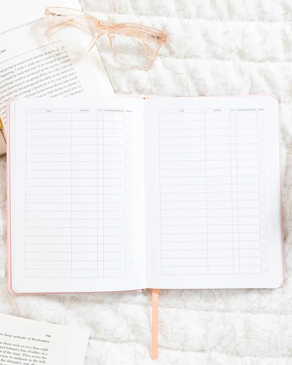 Cultivate What Matters Cultivated Reading Journal - Blush Blooms New